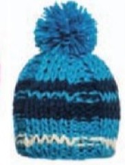 Hat, Women's Used Multicolor blue blue